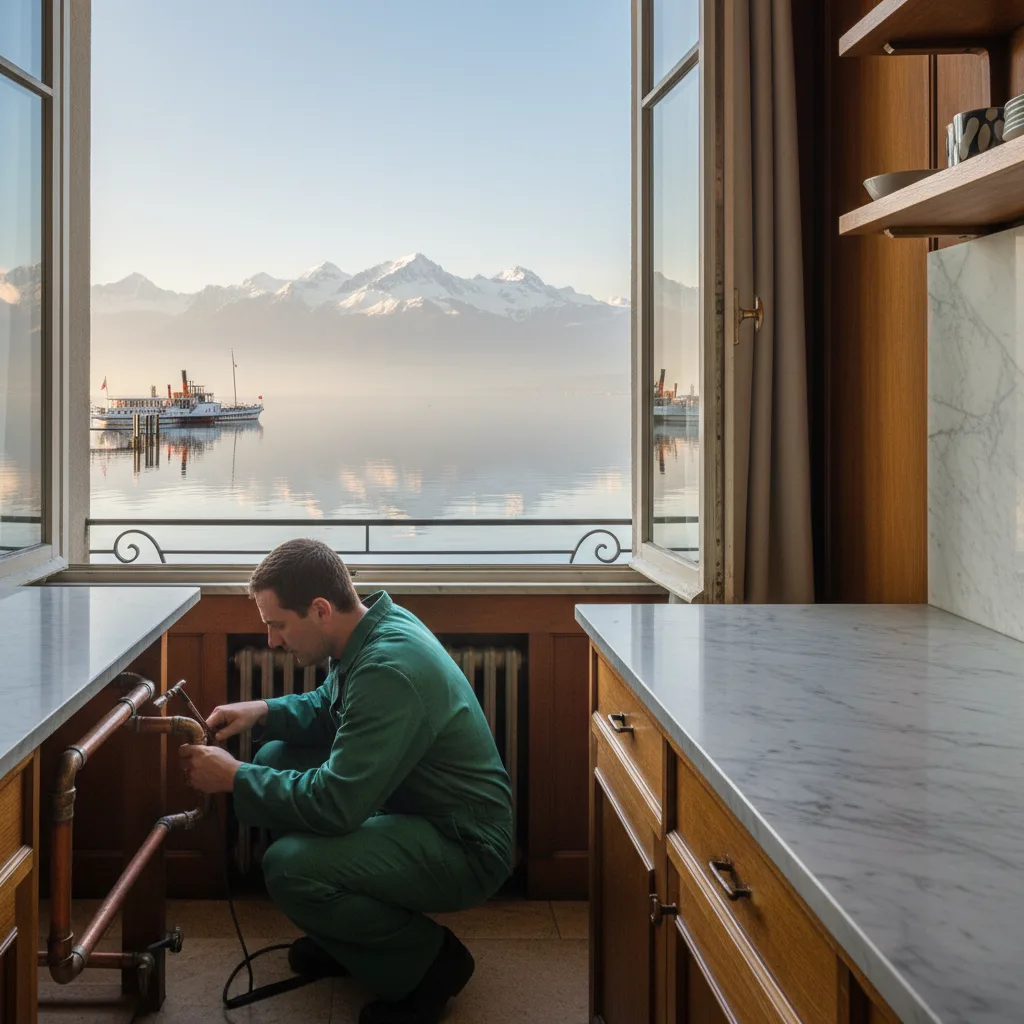 Plombier d'urgence à Montreux - Riviera vaudoise